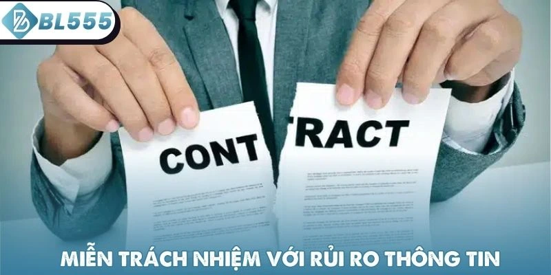 BL555 miễn trách nhiệm với rủi ro thông tin do người chơi tự phát tán